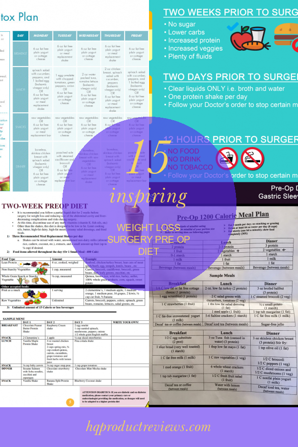 15 Inspiring Weight Loss Surgery Pre Op Diet Best Product Reviews